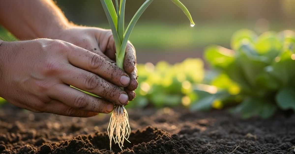 planter les poireaux
